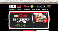 Desktop Screenshot of bubbapizza.com.au